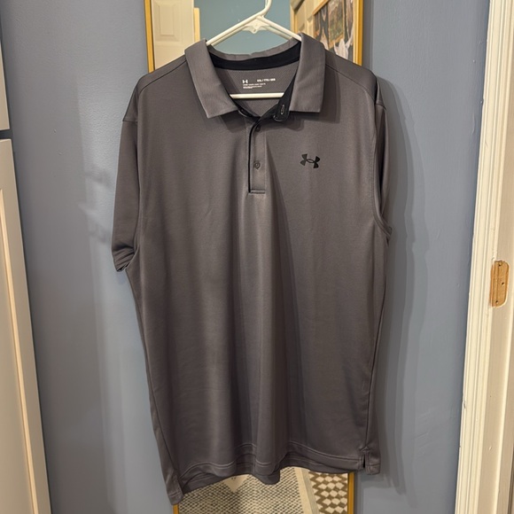 SET OF 5.  Under Armour polo shirts, size 3XL FIVE total shirts. - Picture 9 of 10